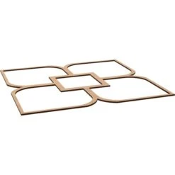 39W X 39H X 38T Small Olivia Decorative Fretwork Wood Ceiling Panels, Hickory -ZORO Materials Sale PCI20Enterprises20dba20Ekena20Millwork 2029948xx05xx6fa181