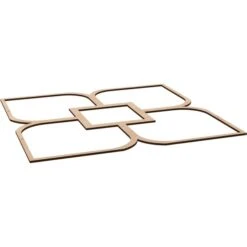 39W X 39H X 38T Small Olivia Decorative Fretwork Wood Ceiling Panels, Red Oak -ZORO Materials Sale PCI20Enterprises20dba20Ekena20Millwork 2029950xx05xx37d15f