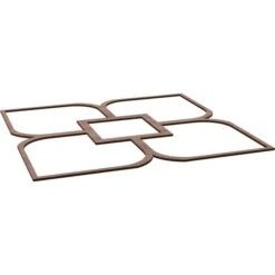 39W X 39H X 38T Small Olivia Decorative Fretwork Wood Ceiling Panels, Walnut -ZORO Materials Sale PCI20Enterprises20dba20Ekena20Millwork 2029951xx05xx40465d