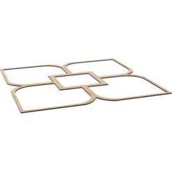 78 34W X 78 34H X 14T Large Olivia Decorative Fretwork Wood Ceiling Panels, Red Oak -ZORO Materials Sale PCI20Enterprises20dba20Ekena20Millwork 2029957xx05xxdf7100