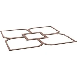 78 34W X 78 34H X 14T Large Olivia Decorative Fretwork Wood Ceiling Panels, Walnut -ZORO Materials Sale PCI20Enterprises20dba20Ekena20Millwork 2029958xx05xx952d37