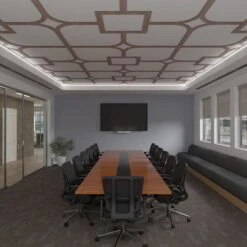 78 34W X 78 34H X 14T Large Olivia Decorative Fretwork Wood Ceiling Panels, Walnut -ZORO Materials Sale PCI20Enterprises20dba20Ekena20Millwork 2029958xx08xxaf137f