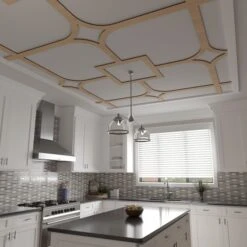 78 34W X 78 34H X 38T Large Olivia Decorative Fretwork Wood Ceiling Panels, Hickory -ZORO Materials Sale PCI20Enterprises20dba20Ekena20Millwork 2029962xx09xx8359c7