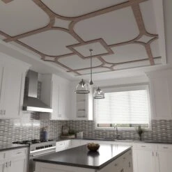 78 34W X 78 34H X 38T Large Olivia Decorative Fretwork Wood Ceiling Panels, Walnut -ZORO Materials Sale PCI20Enterprises20dba20Ekena20Millwork 2029965xx09xx791c8e