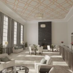 63W X 94 12H X 14T Large Villarreal Decorative Fretwork Wood Ceiling Panels, Alder -ZORO Materials Sale PCI20Enterprises20dba20Ekena20Millwork 2029980xx07xxd030c4