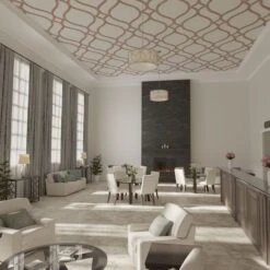 63W X 94 12H X 14T Large Villarreal Decorative Fretwork Wood Ceiling Panels, Walnut -ZORO Materials Sale PCI20Enterprises20dba20Ekena20Millwork 2029986xx07xx83deec