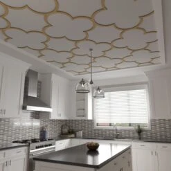 33W X 33H X 14T Small Woodall Decorative Fretwork Wood Ceiling Panels, Wood Paint Grade -ZORO Materials Sale PCI20Enterprises20dba20Ekena20Millwork 2029998xx09xx42eb19