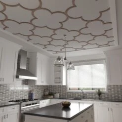 33W X 33H X 14T Small Woodall Decorative Fretwork Wood Ceiling Panels, Walnut -ZORO Materials Sale PCI20Enterprises20dba20Ekena20Millwork 2030000xx09xx3446fb