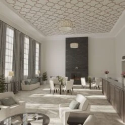 33W X 33H X 38T Small Woodall Decorative Fretwork Wood Ceiling Panels, Walnut -ZORO Materials Sale PCI20Enterprises20dba20Ekena20Millwork 2030007xx07xx188cb5