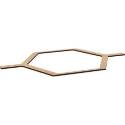 40 12W X 23 38H X 38T Small Westmore Decorative Fretwork Wood Ceiling Panels, Hickory -ZORO Materials Sale PCI20Enterprises20dba20Ekena20Millwork 2030032xx05xxd94595