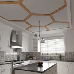 81 56W X 47 14H X 38T Large Westmore Decorative Fretwork Wood Ceiling Panels, Cherry -ZORO Materials Sale PCI20Enterprises20dba20Ekena20Millwork 2030045xx09xxb0651e