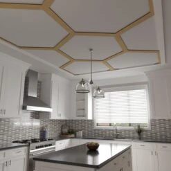 81 56W X 47 14H X 38T Large Westmore Decorative Fretwork Wood Ceiling Panels, Wood Paint Grade -ZORO Materials Sale PCI20Enterprises20dba20Ekena20Millwork 2030047xx09xx443d21