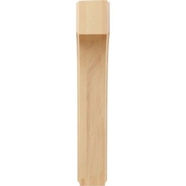 1 3/4"W X 4"D X 10"H Clarksville Bracket, Red Oak 5 1 3/4"W X 4"D X 10"H Clarksville Bracket, Red Oak - Image 3
