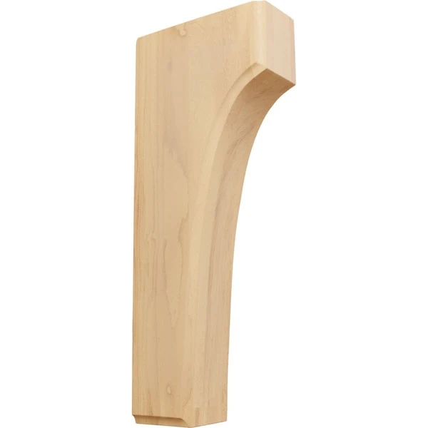1 3/4"W X 4"D X 10"H Clarksville Bracket, Red Oak 3 1 3/4"W X 4"D X 10"H Clarksville Bracket, Red Oak