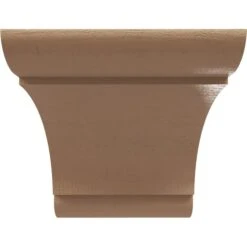 4in. W X 8in. D X 4in. H Series 3 Wide Olympic Rough Cedar Woodgrain TimberThane Corbel, Primed Tan -ZORO Materials Sale PCI20Enterprises20dba20Ekena20Millwork 2047797xx01xx919d99