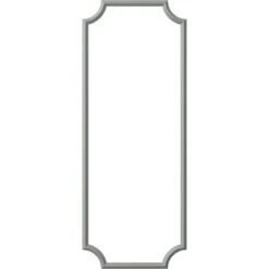 28-in. W X 72-in. H Ashford Smooth Panel Moulding Kit Single Panel