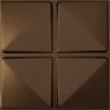19 5/8in. W X 19 5/8in. H Edinburgh EnduraWall Decorative 3D Wall Panel Covers 2.67 Sq. Ft.