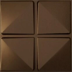 19 5/8in. W X 19 5/8in. H Edinburgh EnduraWall Decorative 3D Wall Panel Covers 2.67 Sq. Ft.