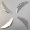 19 5/8in. W X 19 5/8in. H Pinwheel EnduraWall Decorative 3D Wall Panel Covers 2.67 Sq. Ft.