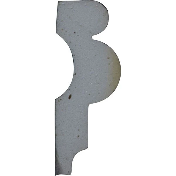 SAMPLE - 2 1/2"H X 1"P X 12"L Bead & Barrel Panel Moulding 5 SAMPLE - 2 1/2"H X 1"P X 12"L Bead & Barrel Panel Moulding - Image 3