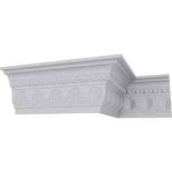 4 3/8"H X 2 7/8"P X 5 1/4"F X 94 1/2"L, (2" Repeat) Heaton Crown Moulding 14 4 3/8"H X 2 7/8"P X 5 1/4"F X 94 1/2"L, (2" Repeat) Heaton Crown Moulding -ZORO Materials Sale PCI20Enterprises20dba20Ekena20Millwork 212430xx04xxfbe4ef