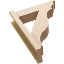 5 1/2-in W X 18-in D X 22-in H Funston Trad Rough Cedar Woodgrain TimberThane Outlooker, Primed Tan -ZORO Materials Sale PCI20Enterprises20dba20Ekena20Millwork 2130133xx05xxd544ef