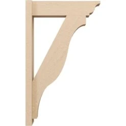 5 1/2-in W X 18-in D X 30-in H Funston Trad Rough Cedar Woodgrain TimberThane Outlooker, Primed Tan -ZORO Materials Sale PCI20Enterprises20dba20Ekena20Millwork 2130135xx01xx85059b