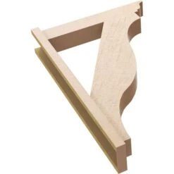 5 1/2-in W X 24-in D X 36-in H Funston Trad Rough Cedar Woodgrain TimberThane Outlooker, Primed Tan -ZORO Materials Sale PCI20Enterprises20dba20Ekena20Millwork 2130147xx05xx4f8a21