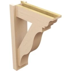 6-in W X 18-in D X 26-in H Funston Trad Rough Cedar Woodgrain TimberThane Outlooker, Primed Tan -ZORO Materials Sale PCI20Enterprises20dba20Ekena20Millwork 2130199xx04xxa5483f