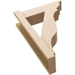 6-in W X 18-in D X 26-in H Funston Trad Rough Cedar Woodgrain TimberThane Outlooker, Primed Tan -ZORO Materials Sale PCI20Enterprises20dba20Ekena20Millwork 2130199xx05xx7e5590