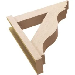 6-in W X 26-in D X 26-in H Funston Trad Rough Cedar Woodgrain TimberThane Outlooker, Primed Tan -ZORO Materials Sale PCI20Enterprises20dba20Ekena20Millwork 2130213xx05xx6d0e50