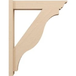 6-in W X 28-in D X 36-in H Funston Trad Rough Cedar Woodgrain TimberThane Outlooker, Primed Tan -ZORO Materials Sale PCI20Enterprises20dba20Ekena20Millwork 2130221xx01xx1b0948