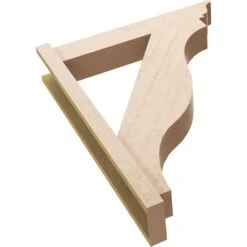 6-in W X 28-in D X 36-in H Funston Trad Rough Cedar Woodgrain TimberThane Outlooker, Primed Tan -ZORO Materials Sale PCI20Enterprises20dba20Ekena20Millwork 2130221xx05xx3061dd