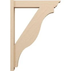 6-in W X 30-in D X 42-in H Funston Trad Rough Cedar Woodgrain TimberThane Outlooker, Primed Tan -ZORO Materials Sale PCI20Enterprises20dba20Ekena20Millwork 2130227xx01xxe4102f