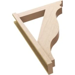 6-in W X 30-in D X 42-in H Funston Trad Rough Cedar Woodgrain TimberThane Outlooker, Primed Tan -ZORO Materials Sale PCI20Enterprises20dba20Ekena20Millwork 2130227xx05xx481b7a