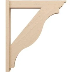 6-in W X 34-in D X 40-in H Funston Trad Rough Cedar Woodgrain TimberThane Outlooker, Primed Tan -ZORO Materials Sale PCI20Enterprises20dba20Ekena20Millwork 2130235xx01xx0f41f3