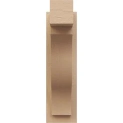 5 1/2-in W X 12-in D X 20-in H Funston Block Rough Cedar Woodgrain TimberThane Outlooker, Primed Tan -ZORO Materials Sale PCI20Enterprises20dba20Ekena20Millwork 2130382xx02xx8059b4