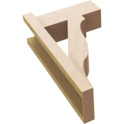 5 1/2-in W X 12-in D X 20-in H Funston Block Rough Cedar Woodgrain TimberThane Outlooker, Primed Tan -ZORO Materials Sale PCI20Enterprises20dba20Ekena20Millwork 2130382xx05xxb8161c