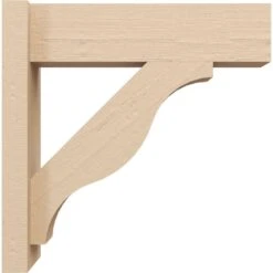 5 1/2-in W X 16-in D X 16-in H Funston Block Rough Cedar Woodgrain TimberThane Outlooker, Primed Tan -ZORO Materials Sale PCI20Enterprises20dba20Ekena20Millwork 2130388xx01xxe88ede