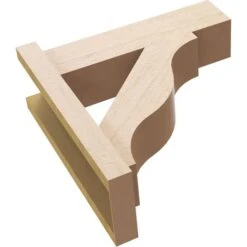 5 1/2-in W X 16-in D X 16-in H Funston Block Rough Cedar Woodgrain TimberThane Outlooker, Primed Tan -ZORO Materials Sale PCI20Enterprises20dba20Ekena20Millwork 2130388xx05xxfdb81b