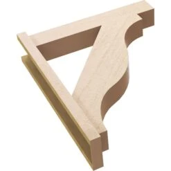 5 1/2-in W X 24-in D X 28-in H Funston Block Rough Cedar Woodgrain TimberThane Outlooker, Primed Tan -ZORO Materials Sale PCI20Enterprises20dba20Ekena20Millwork 2130405xx05xx4137ee