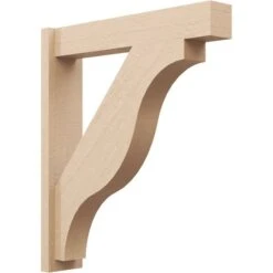 5 1/2-in W X 26-in D X 30-in H Funston Block Rough Cedar Woodgrain TimberThane Outlooker, Primed Tan