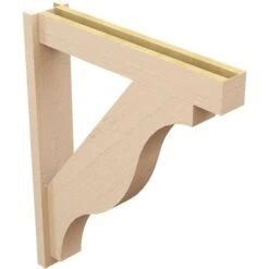 5 1/2-in W X 28-in D X 34-in H Funston Block Rough Cedar Woodgrain TimberThane Outlooker, Primed Tan -ZORO Materials Sale PCI20Enterprises20dba20Ekena20Millwork 2130415xx04xx859a3a