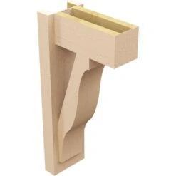 6-in W X 12-in D X 24-in H Funston Block Rough Cedar Woodgrain TimberThane Outlooker, Primed Tan -ZORO Materials Sale PCI20Enterprises20dba20Ekena20Millwork 2130448xx04xx49a90d