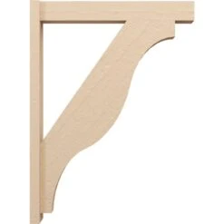 6-in W X 34-in D X 46-in H Funston Block Rough Cedar Woodgrain TimberThane Outlooker, Primed Tan -ZORO Materials Sale PCI20Enterprises20dba20Ekena20Millwork 2130497xx01xxd6b66e