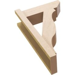 5 1/2-in W X 14-in D X 22-in H Funston Slat Rough Cedar Woodgrain TimberThane Outlooker, Primed Tan -ZORO Materials Sale PCI20Enterprises20dba20Ekena20Millwork 2130646xx05xx362803