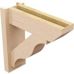 5 1/2-in W X 16-in D X 16-in H Funston Slat Rough Cedar Woodgrain TimberThane Outlooker, Primed Tan -ZORO Materials Sale PCI20Enterprises20dba20Ekena20Millwork 2130648xx04xx04e77e