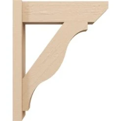 5 1/2-in W X 16-in D X 20-in H Funston Slat Rough Cedar Woodgrain TimberThane Outlooker, Primed Tan -ZORO Materials Sale PCI20Enterprises20dba20Ekena20Millwork 2130649xx01xxf7068a