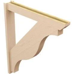 5 1/2-in W X 38-in D X 42-in H Funston Slat Rough Cedar Woodgrain TimberThane Outlooker, Primed Tan -ZORO Materials Sale PCI20Enterprises20dba20Ekena20Millwork 2130698xx04xxa2dd40