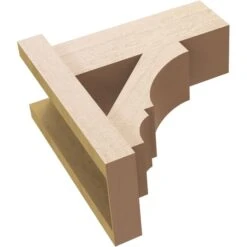 5 1/2-in W X 12-in D X 12-in H Balboa Block Rough Cedar Woodgrain TimberThane Outlooker, Primed Tan -ZORO Materials Sale PCI20Enterprises20dba20Ekena20Millwork 2131160xx05xx682f20